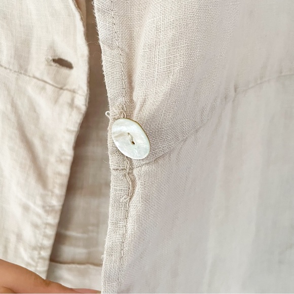 Viola Borghi Top Light Jacket Linen - Picture 4 of 5